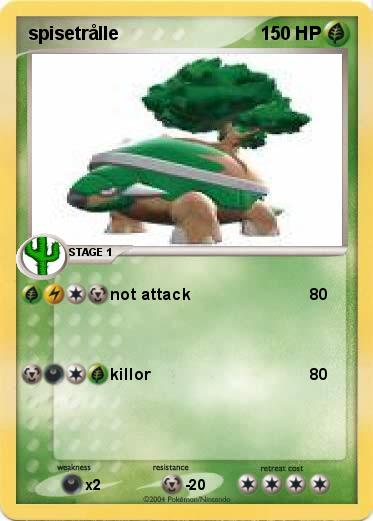 Pokemon spisetrålle