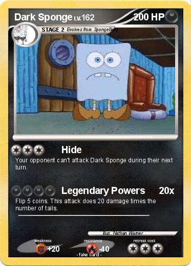 Pokemon Dark Sponge