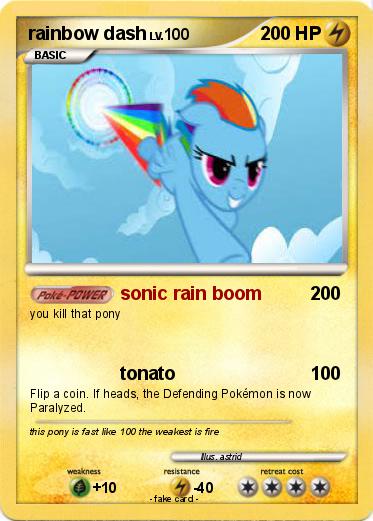 Pokemon rainbow dash