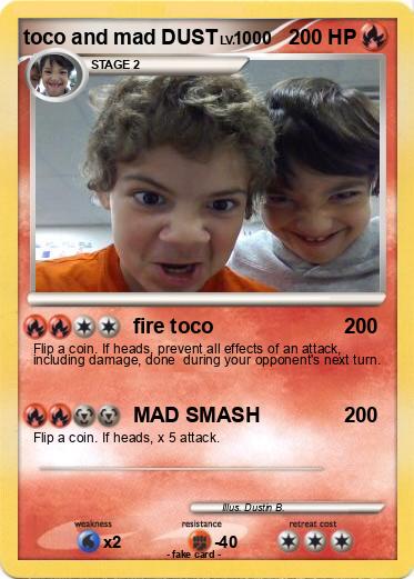 Pokemon toco and mad DUST
