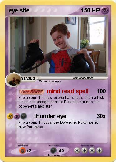 Pokemon eye site