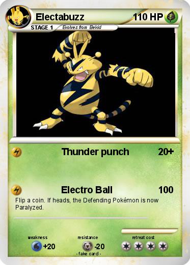 Pokemon Electabuzz