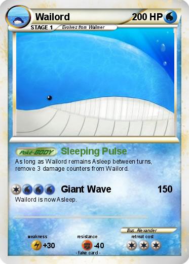 Pokemon Wailord