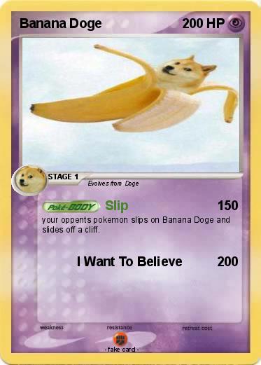 Pokemon Banana Doge