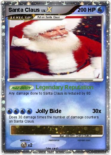 Pokemon Santa Claus