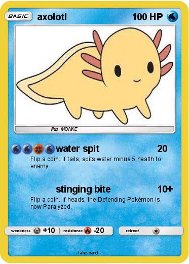 Pokemon axolotl