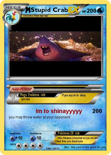 Pokemon Stupid Crab