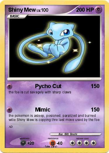 Pokemon Shiny Mew