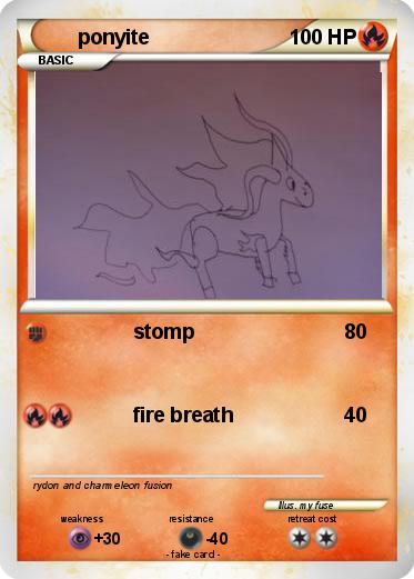 Pokemon ponyite