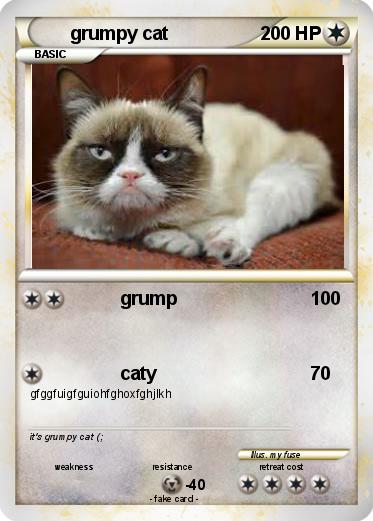 Pokemon grumpy cat
