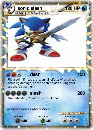 Pokemon sonic slash