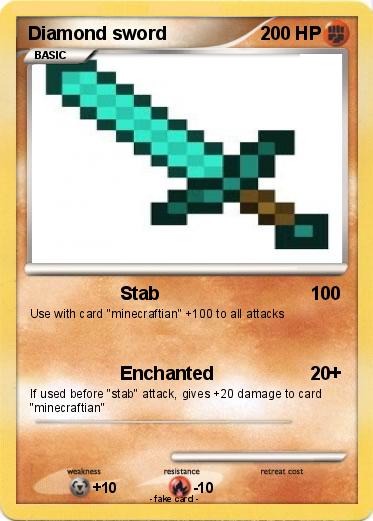 Pokemon Diamond sword