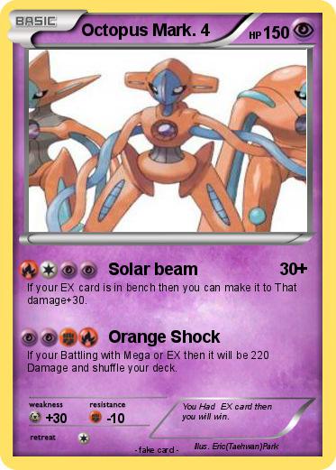 Pokemon Octopus Mark. 4