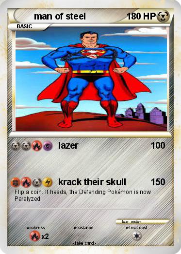 Pokemon man of steel