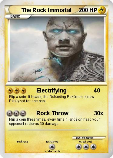 Pokemon The Rock Immortal