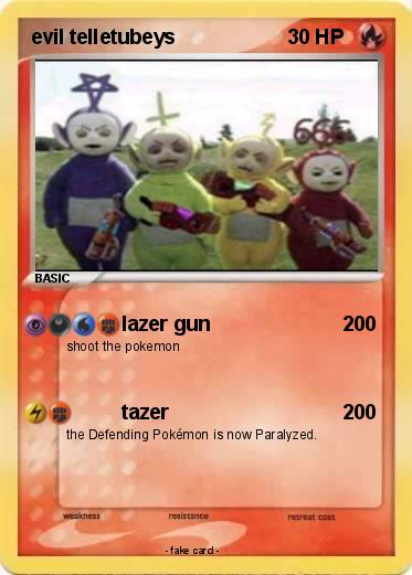 Pokemon evil telletubeys