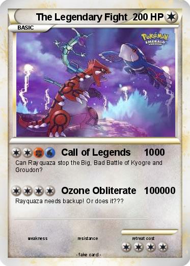 Pokemon The Legendary Fight