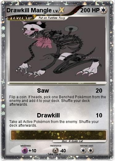 Pokemon Drawkill Mangle Pokemon Drawkill Mangle