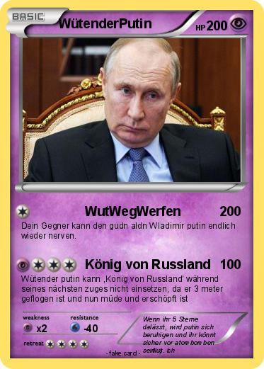 Pokemon WütenderPutin