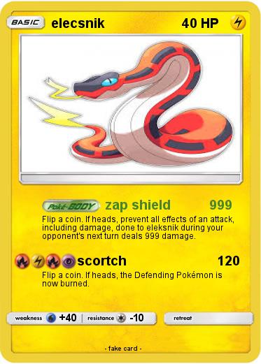 Pokemon elecsnik