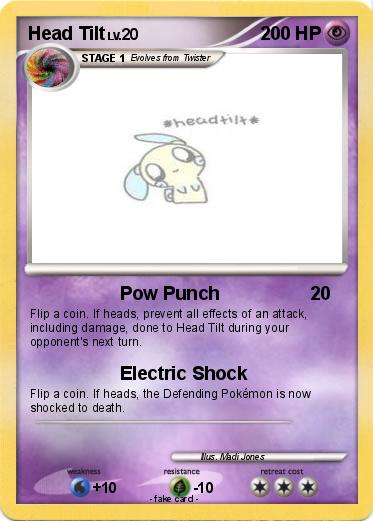 Pokemon Head Tilt