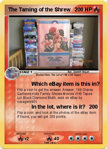 Pokemon The Taming of the Shrew