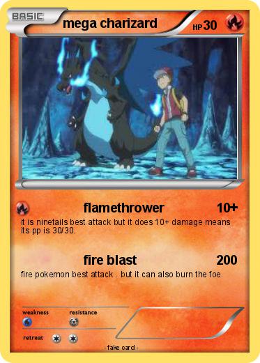 Pokemon mega charizard