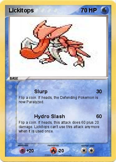 Pokemon Lickitops