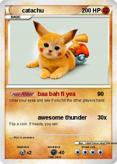 Pokemon catachu