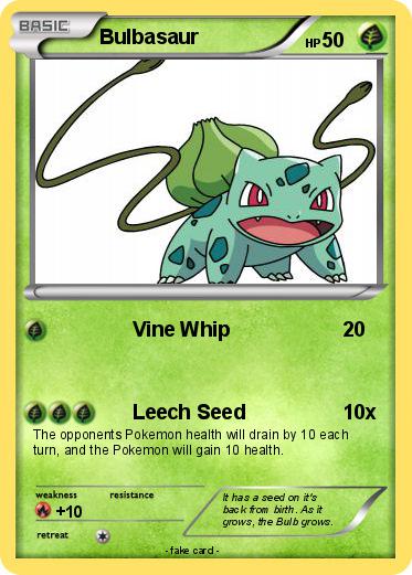 Pokemon Bulbasaur