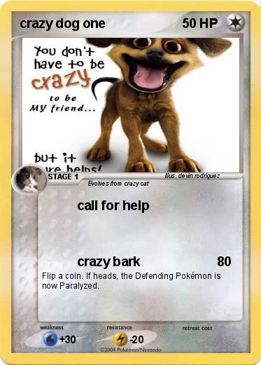Pokemon crazy dog one