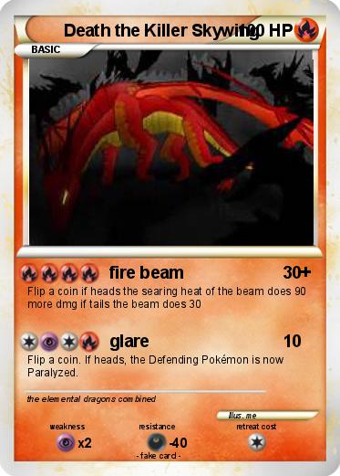 Pokemon Death the Killer Skywing