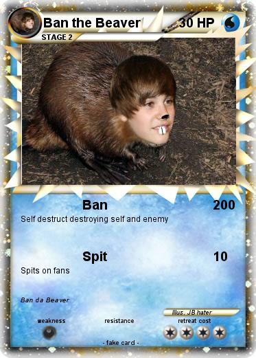 Pokemon Ban the Beaver