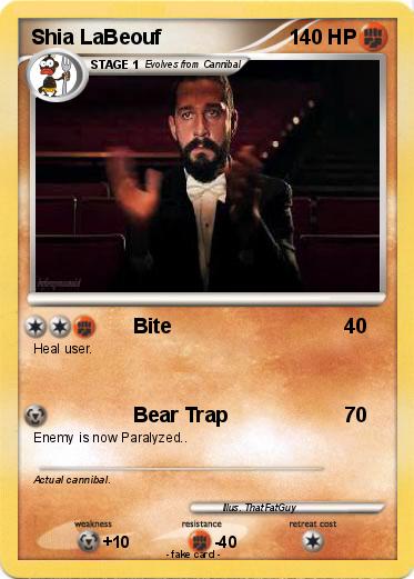 Pokemon Shia LaBeouf