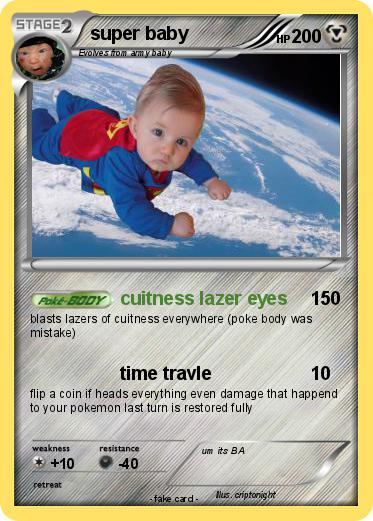 Pokemon super baby