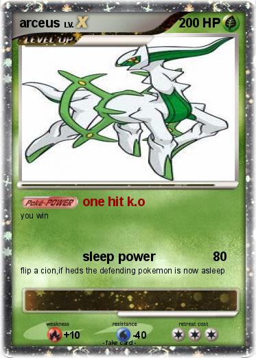 Pokemon arceus