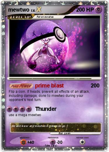 Pokemon mewtwo