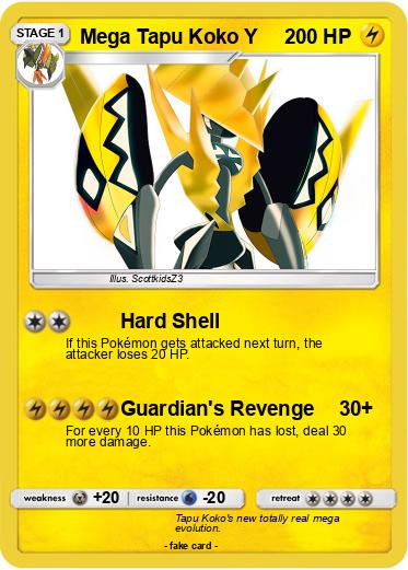 Pokemon Mega Tapu Koko Y