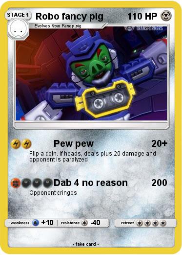 Pokemon Robo fancy pig