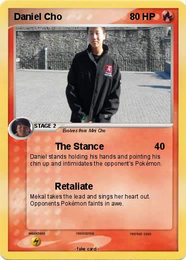 Pokemon Daniel Cho
