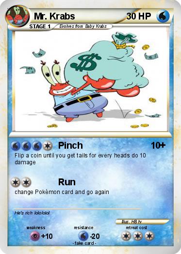 Pokemon Mr. Krabs