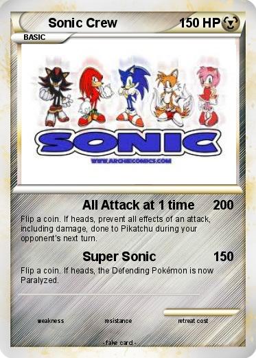 Pokemon Sonic Crew