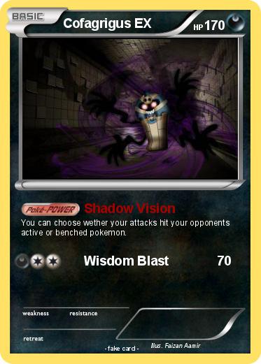 Pokemon Cofagrigus EX