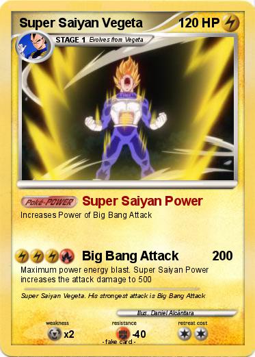 Pokemon Super Saiyan Vegeta