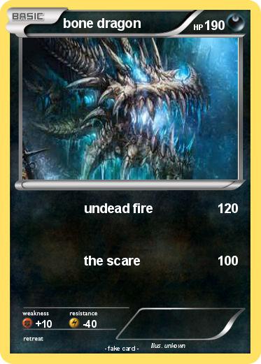 Pokemon bone dragon