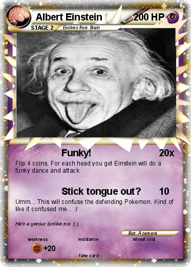 Pokemon Albert Einstein