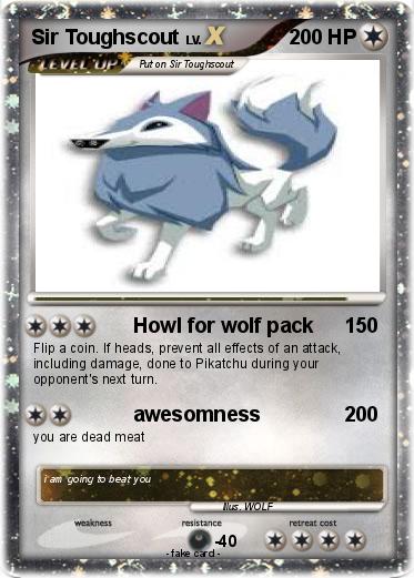 Pokemon Sir Toughscout