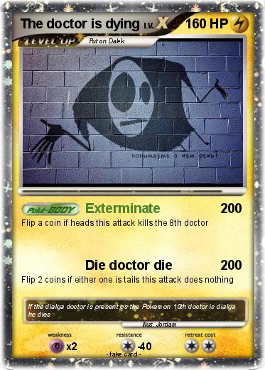 Pokemon The doctor is dying