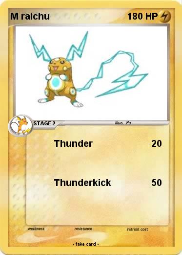 Pokemon M raichu