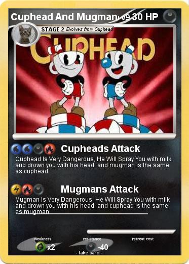 Pokemon Cuphead And Mugman